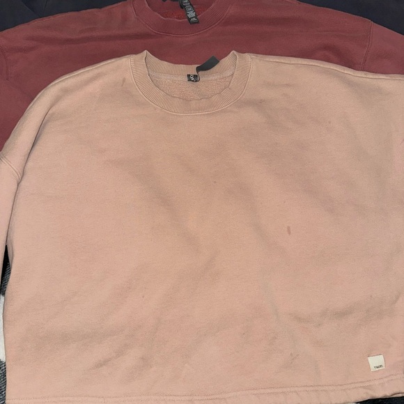 Vuori Restore Cropped Crew neck Sweatshirt Bundle ~ Size Smalll ~ - Picture 2 of 4